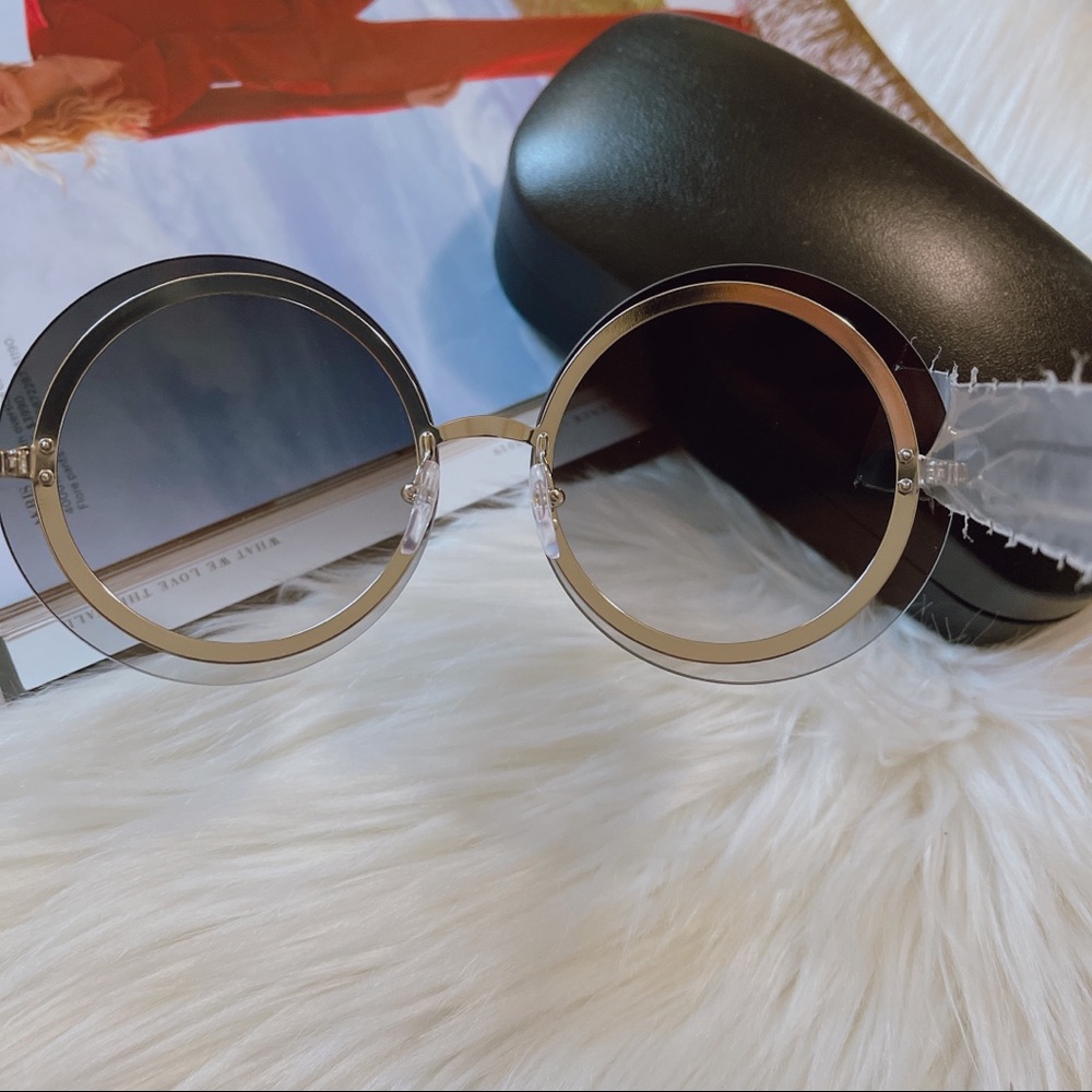 Victoria Beckham 65mm Oversize Round Sunglasses - Picture 5 of 12